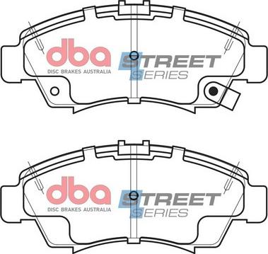 DBA Australia DB1262SS - Комплект спирачно феродо, дискови спирачки vvparts.bg