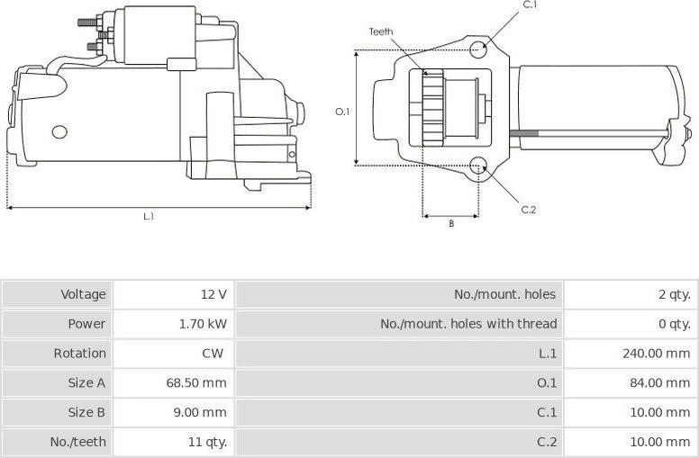 Delco Remy 9000822 - Държач, карбонови четки vvparts.bg