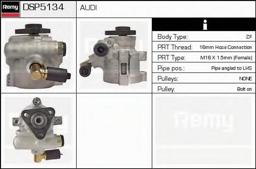 Delco Remy DSP5134 - Хидравлична помпа, кормилно управление vvparts.bg