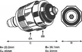 Delphi 7240-112 - Спирателно устройство, инжекторна система vvparts.bg