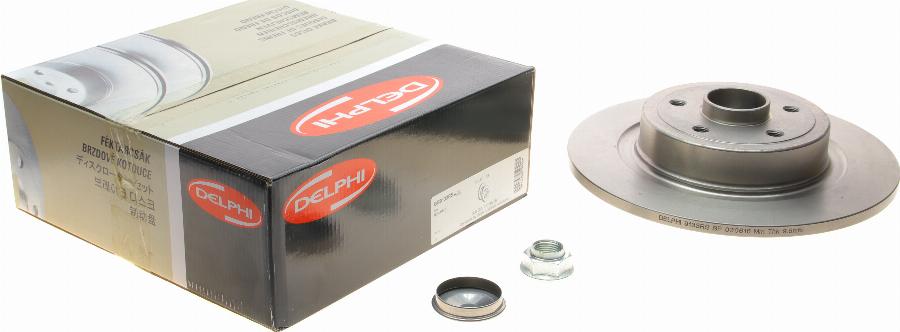 Delphi BG9133RS - Спирачен диск vvparts.bg