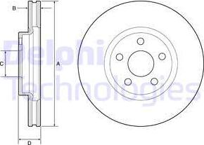 Mintex MDC2764C - Спирачен диск vvparts.bg