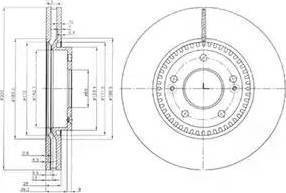 Valeo R1061 - Спирачен диск vvparts.bg