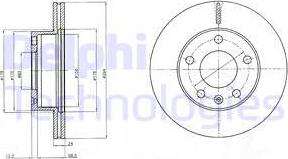 Brembo 9689314 - Спирачен диск vvparts.bg