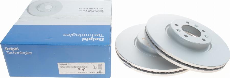 Delphi BG4805C - Спирачен диск vvparts.bg