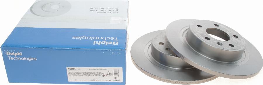 Delphi BG4279 - Спирачен диск vvparts.bg