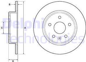 Brake Engineering DI957109 - Спирачен диск vvparts.bg
