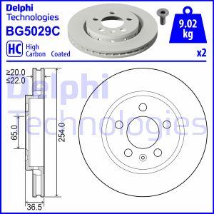 Delphi BG5029C - Спирачен диск vvparts.bg
