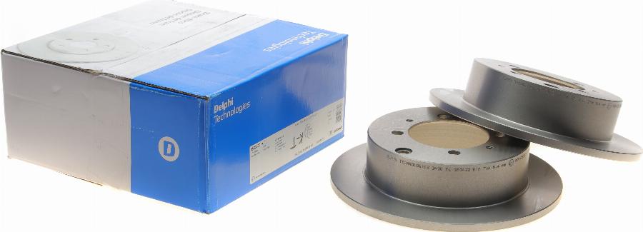 Delphi BG3400 - Спирачен диск vvparts.bg