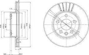 Lemförder 22217 - Спирачен диск vvparts.bg