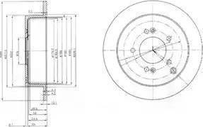 Sangsin Brake SD1052 - Спирачен диск vvparts.bg