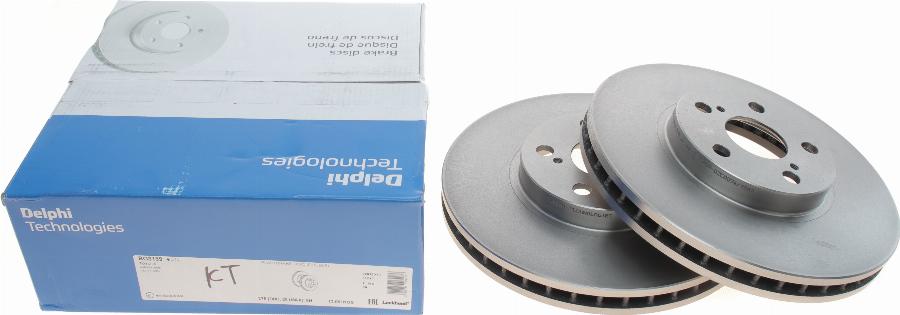 Delphi BG3189 - Спирачен диск vvparts.bg