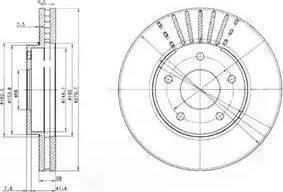 Sangsin Brake SD4202 - Спирачен диск vvparts.bg