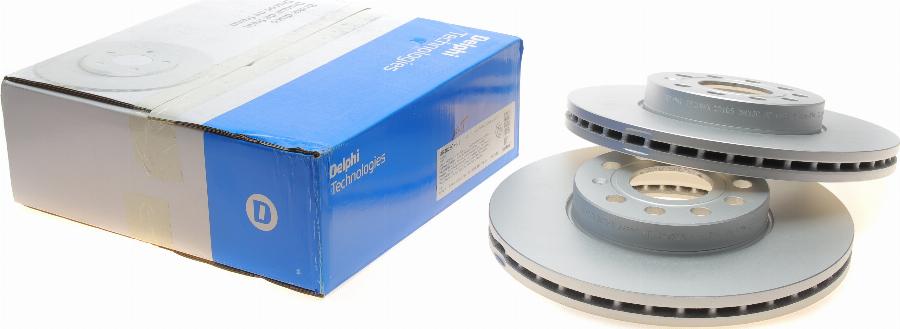 Delphi BG3833-C - Спирачен диск vvparts.bg