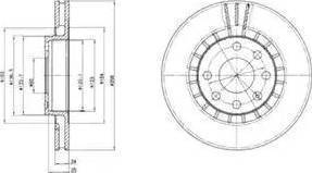 RIDER RD.3325.DF1625 - Спирачен диск vvparts.bg