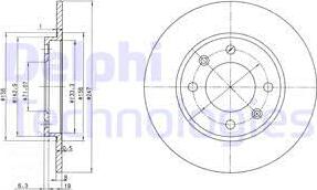 SEBRO 52 36 - Спирачен диск vvparts.bg