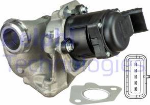 Delphi EG10401-15B1 - AGR-Клапан vvparts.bg