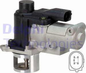 Delphi EG10471-12B1 - AGR-Клапан vvparts.bg