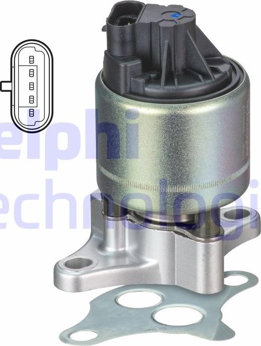 Delphi EG10545-12B1 - AGR-Клапан vvparts.bg