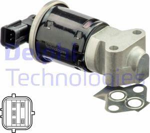 Delphi EG10514-12B1 - AGR-Клапан vvparts.bg