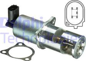 Delphi EG10398-15B1 - AGR-Клапан vvparts.bg