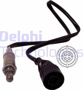 Delphi ES10984-12B1 - Ламбда-сонда vvparts.bg