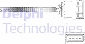 Delphi ES11036-12B1 - Ламбда-сонда vvparts.bg