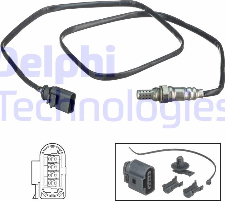 Delphi ES2052412B1 - Ламбда-сонда vvparts.bg