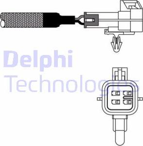 Delphi ES20140 - Ламбда-сонда vvparts.bg