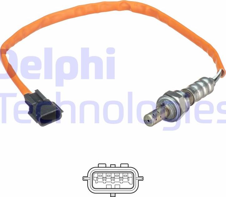 Delphi ES21059-12B1 - Ламбда-сонда vvparts.bg