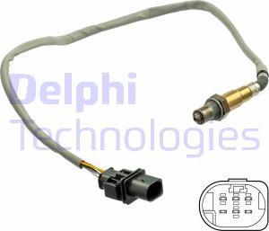 Delphi ES21065-12B1 - Ламбда-сонда vvparts.bg