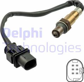 Delphi ES21113-12B1 - Ламбда-сонда vvparts.bg