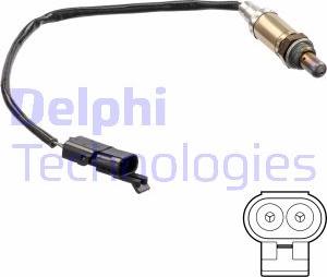 Delphi ES21337-12B1 - Ламбда-сонда vvparts.bg