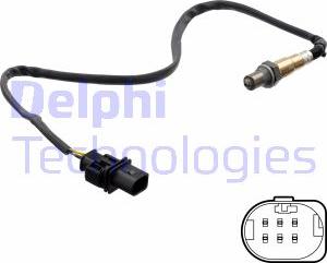 Delphi ES21322-12B1 - Ламбда-сонда vvparts.bg