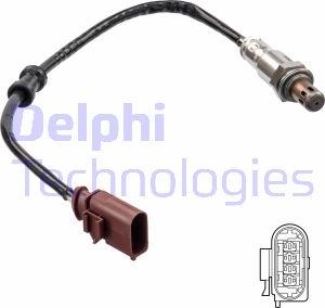 Delphi ES21245-12B1 - Ламбда-сонда vvparts.bg