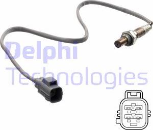 Delphi ES21288-12B1 - Ламбда-сонда vvparts.bg