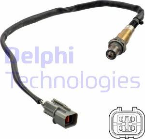 Delphi ES21274-12B1 - Ламбда-сонда vvparts.bg