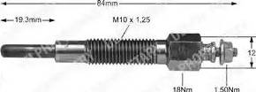 Delphi HDS358 - Подгревна свещ vvparts.bg