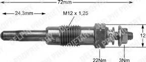 Delphi HDS353 - Подгревна свещ vvparts.bg