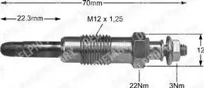 Delphi HDS352 - Подгревна свещ vvparts.bg