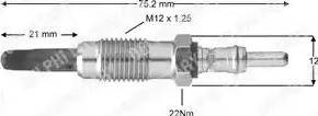 Delphi HDS380 - Подгревна свещ, електр. допълн. подгряване vvparts.bg