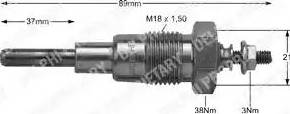 Delphi HDS225 - Подгревна свещ vvparts.bg