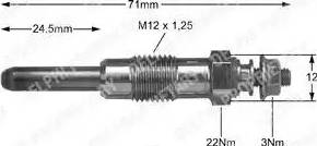 Delphi HDS221 - Подгревна свещ vvparts.bg