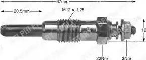 Delphi HDS222 - Подгревна свещ vvparts.bg