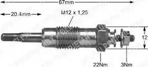 Delphi HDS273 - Подгревна свещ vvparts.bg