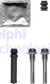 Delphi KS1053 - Комплект водещи втулки, спирачен апарат vvparts.bg