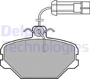 BOSCH 491050 - Комплект спирачно феродо, дискови спирачки vvparts.bg