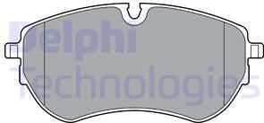Delphi LP3406 - Комплект спирачно феродо, дискови спирачки vvparts.bg