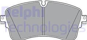 Delphi LP3395 - Комплект спирачно феродо, дискови спирачки vvparts.bg