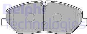 Delphi LP3294 - Комплект спирачно феродо, дискови спирачки vvparts.bg